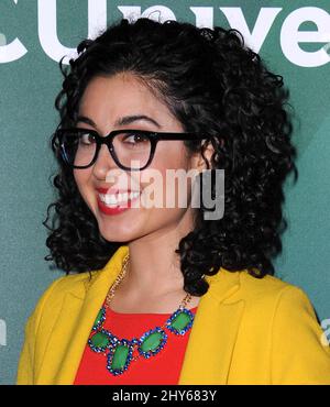 Carly Ciarrocchi participant à la tournée de presse d'hiver de l'ACTC NBCUniversal qui s'est tenue à l'hôtel Langham Huntington Banque D'Images