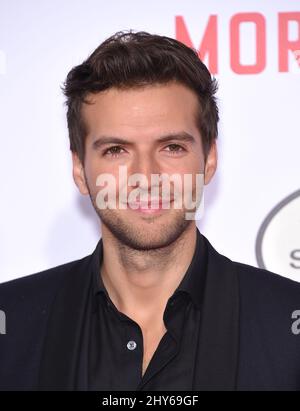 Guy Burnett assiste à la première de 'Mortdecai' à Los Angeles, Californie. Banque D'Images