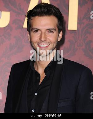 Guy Burnett assiste à la première de 'Mortdecai' à Los Angeles, Californie. Banque D'Images