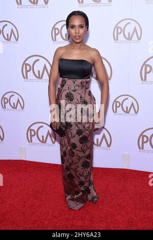 Kerry Washington participe aux Prix annuels de la Guilde des producteurs 26th au Hyatt Regency Century Plaza de Los Angeles, aux États-Unis. Banque D'Images