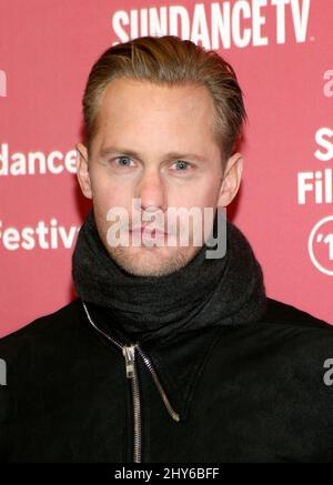 Alexander Skarsgard assister au Sundance film Festival 2015 première du JOURNAL D'Une ADOLESCENTE tenue au théâtre Eccles Banque D'Images