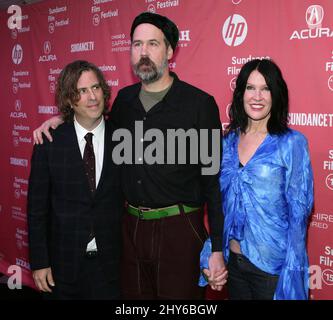 Brett Morgen, Krist Novoselic et Darbury Stenderu assistent à la première du Sundance film Festival 2015 de KURT COBAIN : MONTAGE D'HECK au Marc Banque D'Images