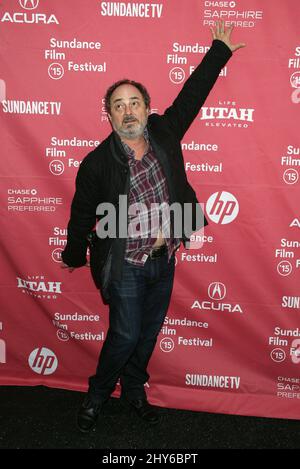 Kevin Pollak assister à la première du Sundance film Festival 2015 de I SMILE EN ARRIÈRE qui a eu lieu au Library Center Theatre Banque D'Images