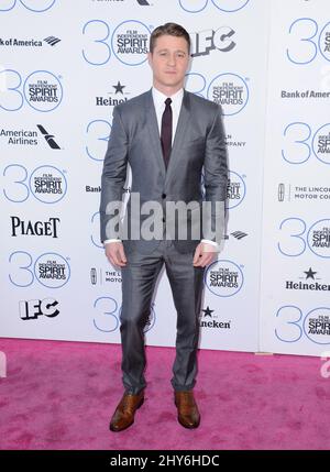 Benjamin McKenzie assiste aux 30th film Independent Spirit Awards qui se tiennent sur la plage de Santa Monica Banque D'Images