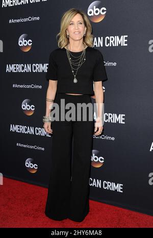 Felicity Huffman participe à la première « American crime » d'ABC, qui s'est tenue à l'hôtel ACE Banque D'Images