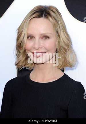 Calista Flockhart assister aux prix des terrains de télévision 2015 - arrivées au théâtre Saban à Los Angeles, États-Unis. Banque D'Images