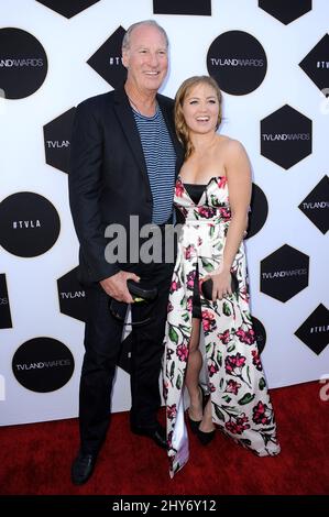 Craig T. Nelson, Erika Christensen participant aux prix des TERRAINS de télévision 2015 - arrivées au théâtre Saban de Los Angeles, États-Unis. Banque D'Images