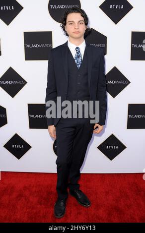 Max Burkholder assistant aux prix TV LAND 2015 - arrivées au théâtre Saban à Los Angeles, États-Unis. Banque D'Images