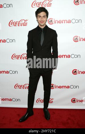 NAT Wolff participe aux CinemaCon Big Screen Achievement Awards 2015, au Colisée du Caesars Palace de Las Vegas, Etats-Unis. Banque D'Images