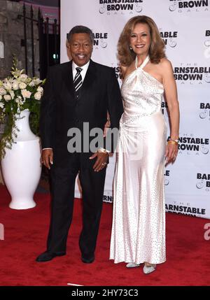 Marilyn McCoo et Billy Davis Jr. Participant au Barstable Brown Gala, qui a eu lieu dans une résidence privée au profit du diabète et de l'obésité à Louisville, Kentucky. Banque D'Images