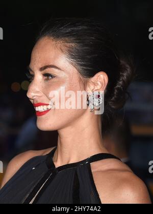 Olivia Munn participant au Metropolitan Museum of Art met Gala, à New York, États-Unis. Banque D'Images