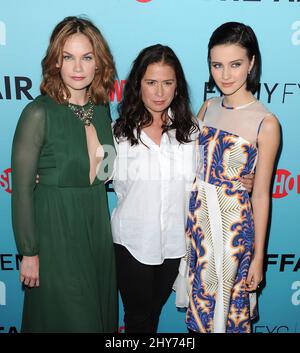 Ruth Wilson, Maura Tierney, Julia Goldani Telles participent à l'événement de projection « The Affair » de Showtime et à la discussion de groupe au Samuel Goldwyn Theatre Banque D'Images