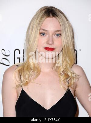 Dakota Fanning assiste à la NYLON et BCBGeneration présente la fête annuelle de mai Young Hollywood issue Party tenue à HYDE Sunset: Kitchen + cocktails Banque D'Images