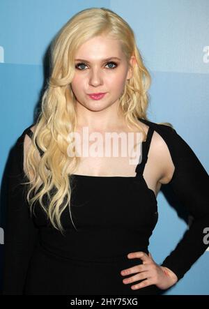 Abigail Breslin participe à la présentation préalable de Fox 2015 à New York. Banque D'Images