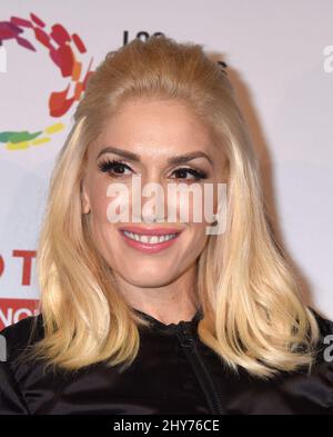 Gwen Stefani assiste à une soirée avec des femmes au Palladium. Banque D'Images