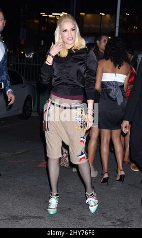 Gwen Stefani assiste à une soirée avec des femmes au Palladium. Banque D'Images