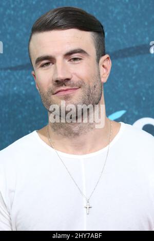 Sam Hunt participant aux CMT Music Awards 2015 Banque D'Images