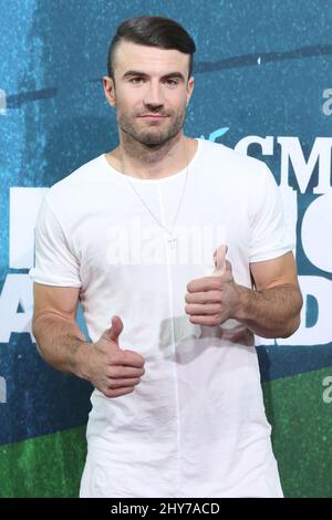 Sam Hunt participant aux CMT Music Awards 2015 Banque D'Images