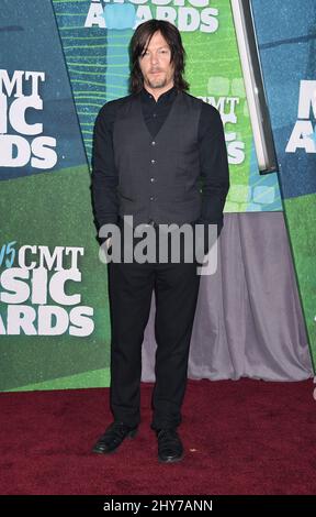 Norman Reedus participant aux CMT Music Awards 2015 Banque D'Images