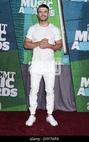 Sam Hunt participant aux CMT Music Awards 2015 Banque D'Images