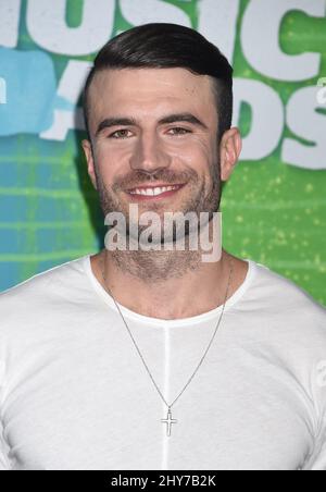 Sam Hunt participant aux CMT Music Awards 2015 Banque D'Images