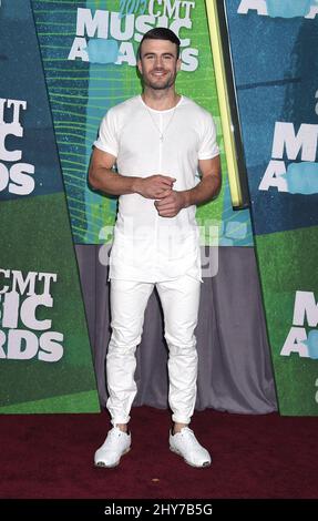 Sam Hunt participant aux CMT Music Awards 2015 Banque D'Images