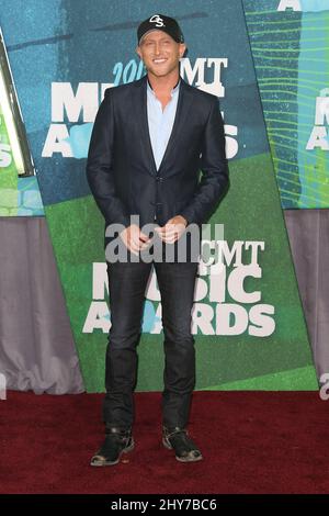 Cole Swindell participant aux CMT Music Awards 2015 Banque D'Images
