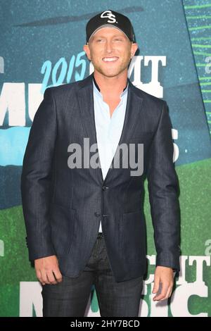 Cole Swindell participant aux CMT Music Awards 2015 Banque D'Images