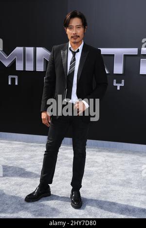 Byung-hun Lee participe à la première de Terminator Genisys au Dolby Theatre de Los Angeles, aux États-Unis. Banque D'Images