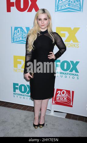 Abigail Breslin assister au 20th Century Fox, FOX Broadcasting, FX à 20th Home Entertainment et Fox International Channels Party pour célébrer le Comic con 2015 à l'hôtel Andaz à San Diego, Etats-Unis. Banque D'Images