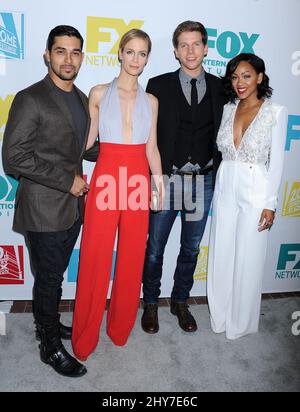 Wilmer Valderrama, Laura Regan, Stark Sands et Meagan Good assistent au 20th Century Fox, FOX Broadcasting, FX at 20th Home Entertainment et Fox International Channels Party pour célébrer le Comic con 2015 à l'hôtel Andaz à San Diego, Etats-Unis. Banque D'Images