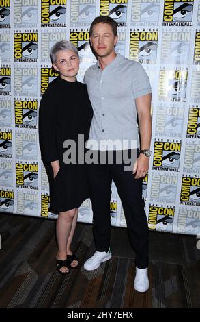 Ginnifer Goodwin et Josh Dallas AS ACB présente des acteurs de 'une fois à la fois' au Comic-con 2015 qui s'est tenu à l'hôtel Bayfront Hilton Banque D'Images