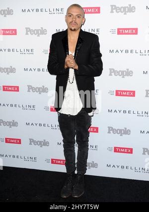 Evan Ross assiste à la troisième fête annuelle du magazine People's to Watch qui s'est tenue à Ysabel le mercredi 16 septembre 2015, à West Hollywood, en Californie. Banque D'Images