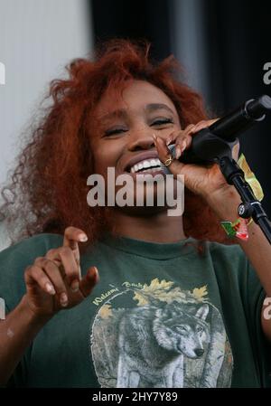 SZA pendant le jour 1 de la vie est beau Festival à Las Vegas, Nevada. Banque D'Images