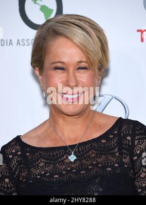 Yeardley Smith à l'occasion du 25th anniversaire de l'Association des médias environnementaux qui s'est tenu au Warner Brother Studios Lot Banque D'Images