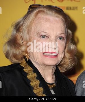 Gena Rowlands participant à l'AFI FEST 2015 soirée d'ouverture Gala première de 'by the Sea' tenue aux théâtres chinois 6 de TCL à Los Angeles, Etats-Unis. Banque D'Images