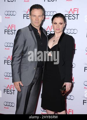 Stephen Moyer, Anna Paquin AFI FEST 2015 première de 'commotion' au TCL Chinese Theatre Banque D'Images