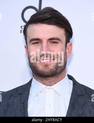 Sam Hunt American Music Awards 2015 au Microsoft Theatre. Banque D'Images