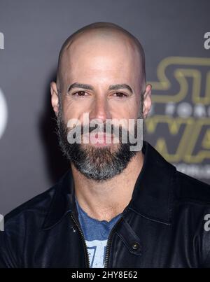 Chris Daughtry 'Star Wars: The Force Awakenss' première mondiale tenue au Dolby Theatre Banque D'Images