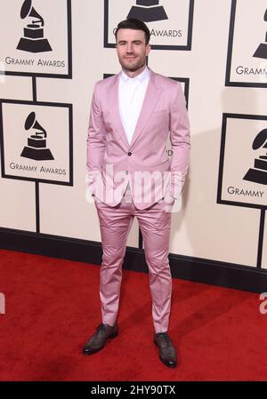 Sam Hunt arrive aux Grammy Awards annuels 58th qui se tiennent au Staples Center, Los Angeles Banque D'Images