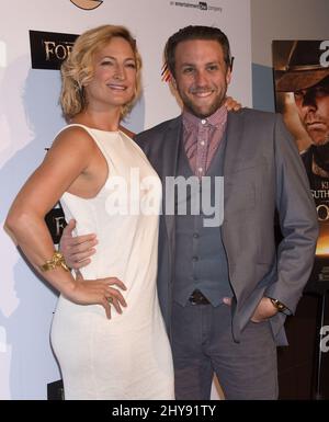 Zoe Bell et Jacob Horn assistant à la projection spéciale « Forsaken » de Los Angeles, tenue au Autry Museum of the American West, 16 février 2016 Los Angeles, ca. Banque D'Images