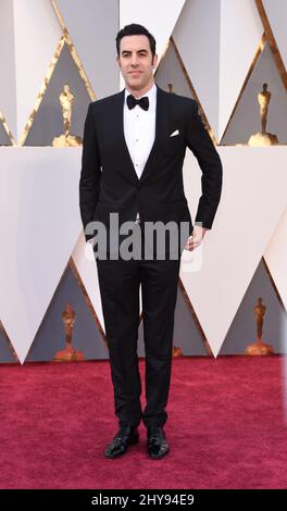 Sacha Baron Cohen assiste aux Oscars annuels 88th de l'Académie au Dolby Theatre Banque D'Images