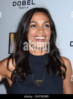 Rosario Dawson assiste à la Creative Coalition organise la troisième édition annuelle de « la nuit avant » des bénéfices célébrant les arts en Amérique qui se tient à STK Washington D.C. Banque D'Images