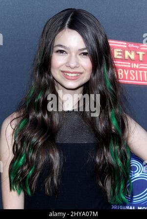 Nikki Hahn participant à la première du film original Disney Channel 100th « Adventures in Babysitting » Banque D'Images