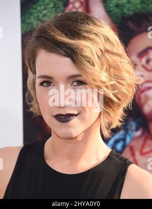 Alice Wetturland arrive pour une projection de fans de dates de mariage 'mike et Dave Need' au Cinerama Dome, Hollwood, Los Angeles, juin 29th 2016. Banque D'Images