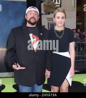 Kevin Smith et Harley Quinn Smith participant à la première « Ghostbusters » de Los Angeles qui s'est tenue au TCL Chinese Theatre Banque D'Images