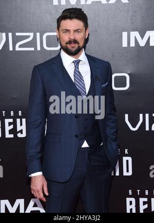 Karl Urban participe à la première mondiale de 'Star Trek Beyond' à San Diego. Banque D'Images