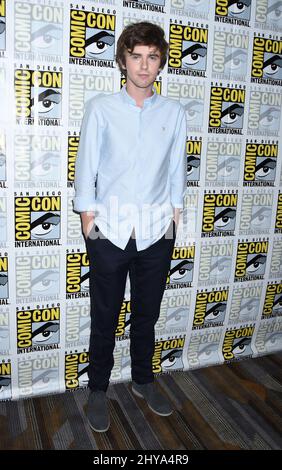 Freddie Highmore de 'Bates Motel' assistant à Comic-con 2016 à San Diego Banque D'Images