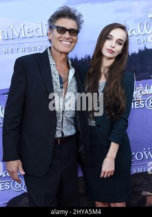 Steven Bauer participant à la fête de l'été 2016 de Hallmark Channel, qui s'est tenue dans une résidence privée à Los Angeles, en Californie. Banque D'Images