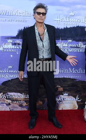 Steven Bauer participant à la fête de l'été 2016 de Hallmark Channel, qui s'est tenue dans une résidence privée à Los Angeles, en Californie. Banque D'Images